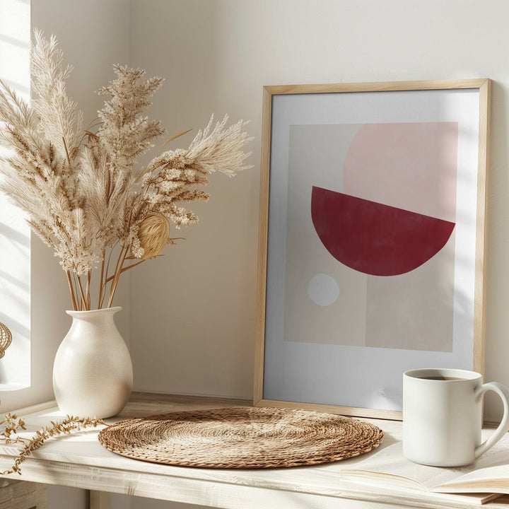 Geometric Elegance - Stretched Canvas, Poster or Fine Art Print - I Heart Wall Art - Poster Print, Canvas Print or Framed Art Print