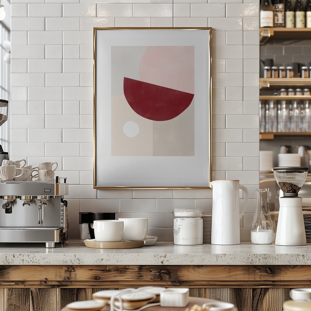 Geometric Elegance - Stretched Canvas, Poster or Fine Art Print - I Heart Wall Art - Poster Print, Canvas Print or Framed Art Print
