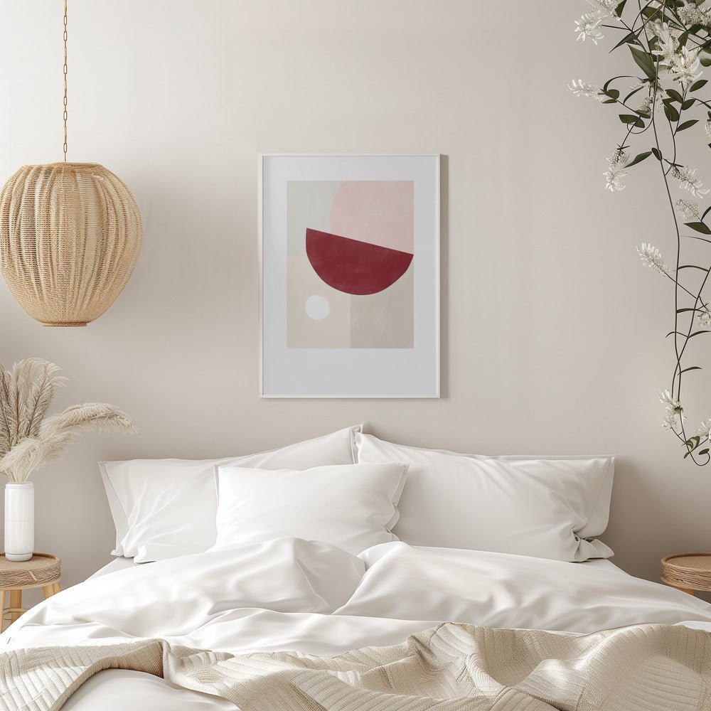 Geometric Elegance - Stretched Canvas, Poster or Fine Art Print - I Heart Wall Art - Poster Print, Canvas Print or Framed Art Print