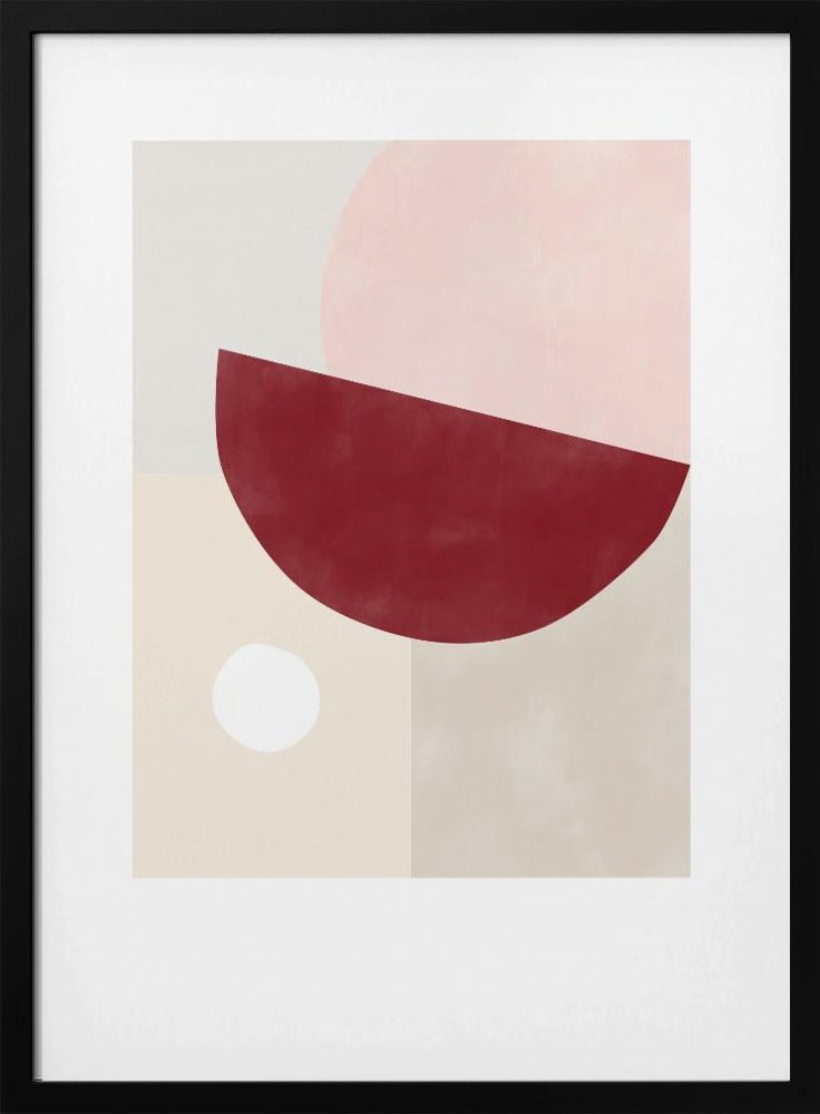 Geometric Elegance - Stretched Canvas, Poster or Fine Art Print - I Heart Wall Art - Poster Print, Canvas Print or Framed Art Print
