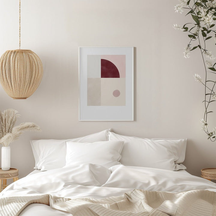 Geometric Harmony - Stretched Canvas, Poster or Fine Art Print - I Heart Wall Art - Poster Print, Canvas Print or Framed Art Print