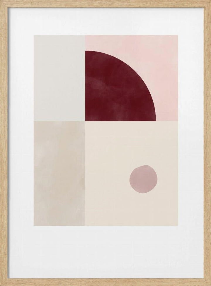 Geometric Harmony - Stretched Canvas, Poster or Fine Art Print - I Heart Wall Art - Poster Print, Canvas Print or Framed Art Print