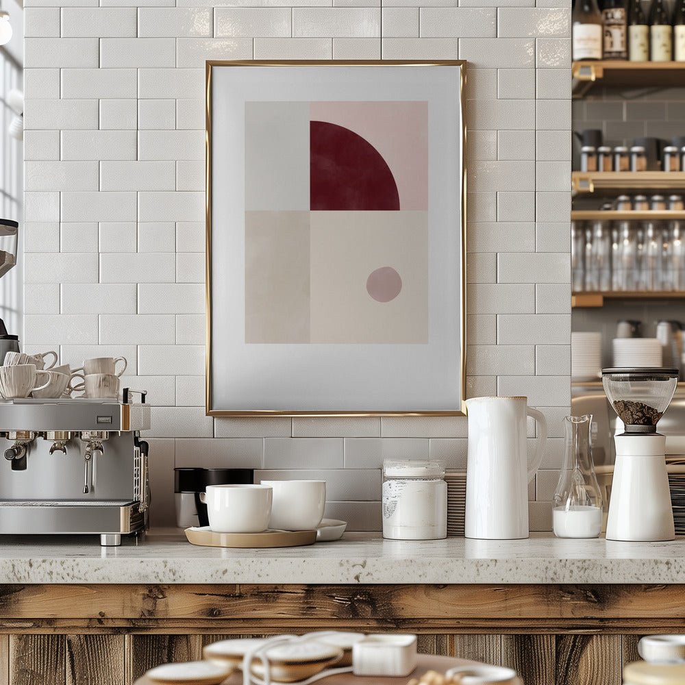 Geometric Harmony - Stretched Canvas, Poster or Fine Art Print - I Heart Wall Art - Poster Print, Canvas Print or Framed Art Print