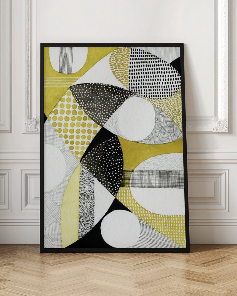 Geometric Harmony - Stretched Canvas, Poster or Fine Art Print - I Heart Wall Art - Poster Print, Canvas Print or Framed Art Print