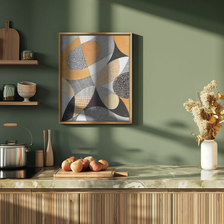 Geometric Harmony - Stretched Canvas, Poster or Fine Art Print - I Heart Wall Art - Poster Print, Canvas Print or Framed Art Print