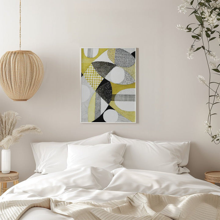 Geometric Harmony - Stretched Canvas, Poster or Fine Art Print - I Heart Wall Art - Poster Print, Canvas Print or Framed Art Print