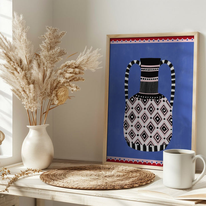 Geometric Patterns and Bold Colors - Stretched Canvas, Poster or Fine Art Print - I Heart Wall Art - Poster Print, Canvas Print or Framed Art Print