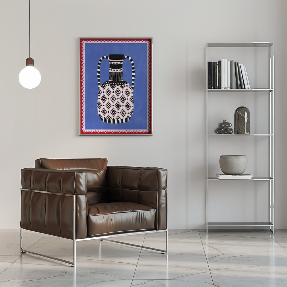 Geometric Patterns and Bold Colors - Stretched Canvas, Poster or Fine Art Print - I Heart Wall Art - Poster Print, Canvas Print or Framed Art Print