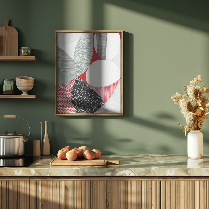 Geometric Patterns And Vivid Colors - Stretched Canvas, Poster or Fine Art Print - I Heart Wall Art - Poster Print, Canvas Print or Framed Art Print