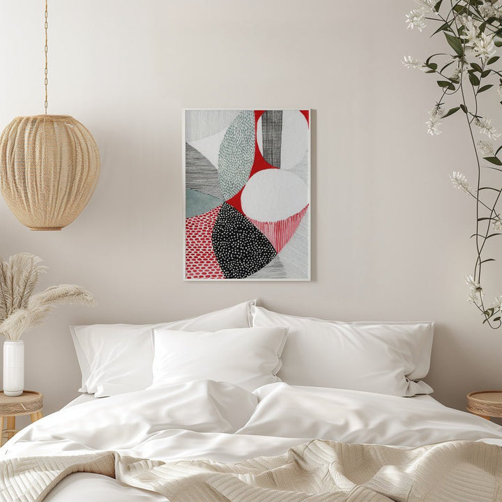 Geometric Patterns And Vivid Colors - Stretched Canvas, Poster or Fine Art Print - I Heart Wall Art - Poster Print, Canvas Print or Framed Art Print