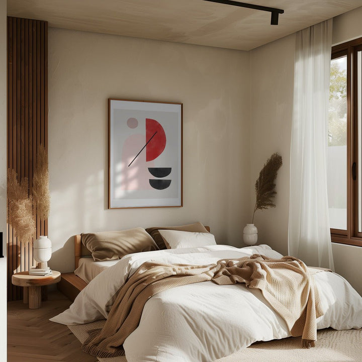 Geometric Shapes In A Minimalist Style - Stretched Canvas, Poster or Fine Art Print - I Heart Wall Art - Poster Print, Canvas Print or Framed Art Print