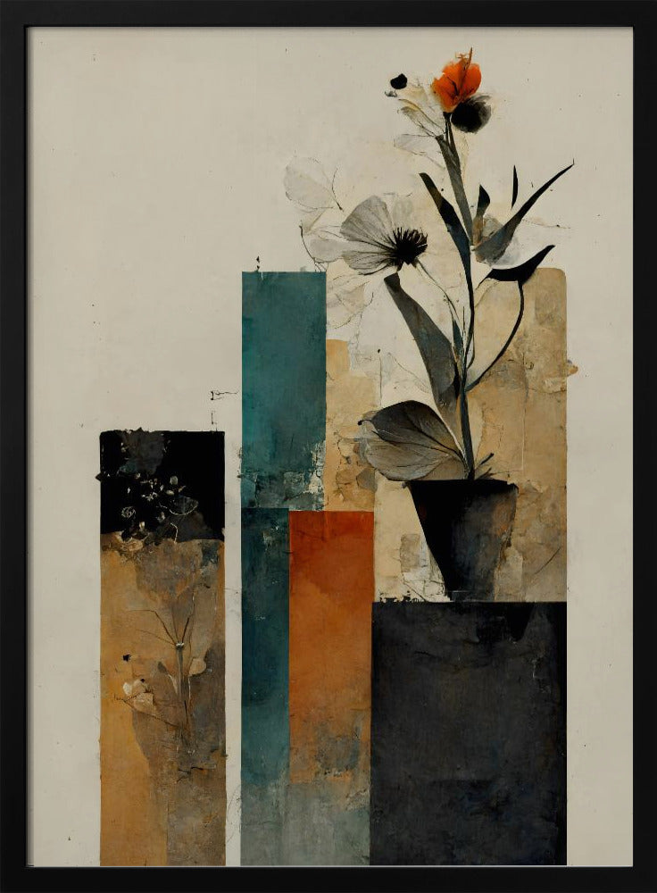 Geometric Stillife - Stretched Canvas, Poster or Fine Art Print I Heart Wall Art