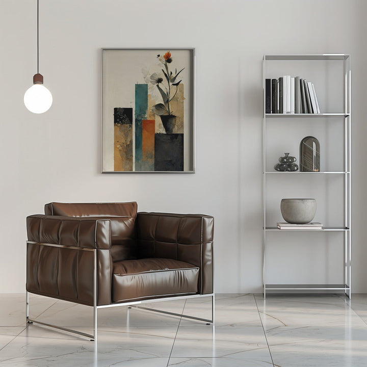 Geometric Stillife - Stretched Canvas, Poster or Fine Art Print I Heart Wall Art