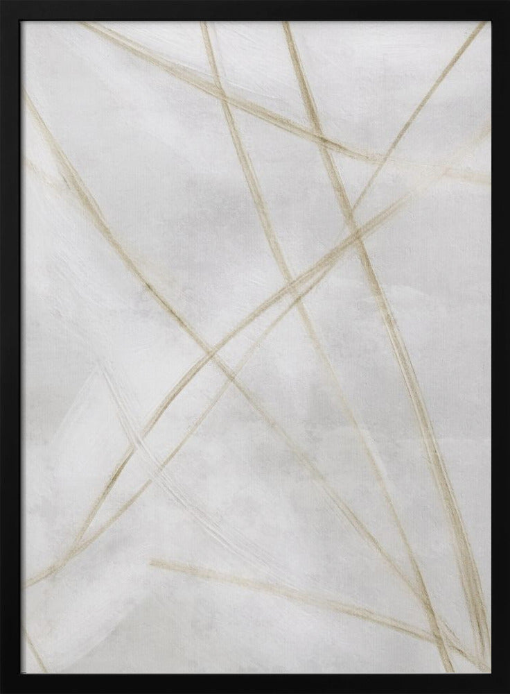 Gestual #1 - Stretched Canvas, Poster or Fine Art Print I Heart Wall Art