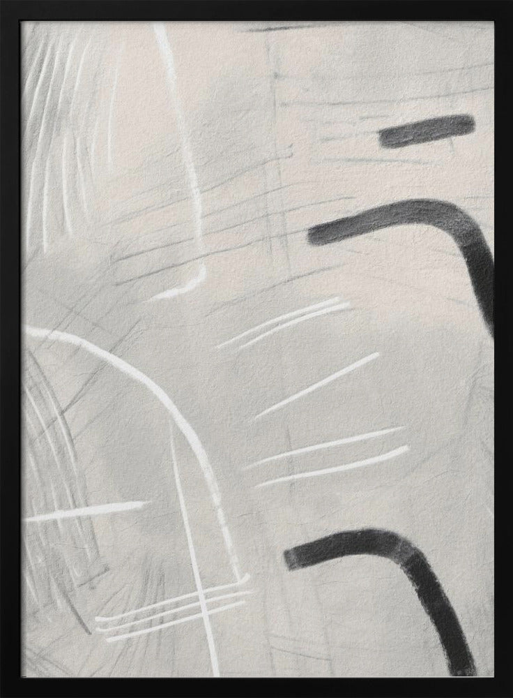Gestual #3 - Stretched Canvas, Poster or Fine Art Print I Heart Wall Art