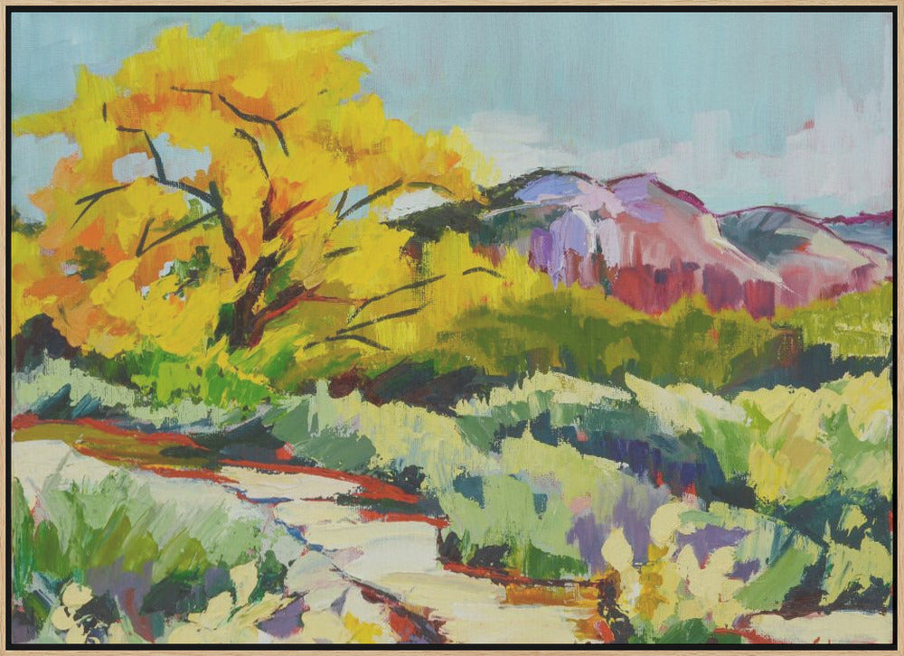 Ghost Ranch Trail - Stretched Canvas, Poster or Fine Art Print I Heart Wall Art