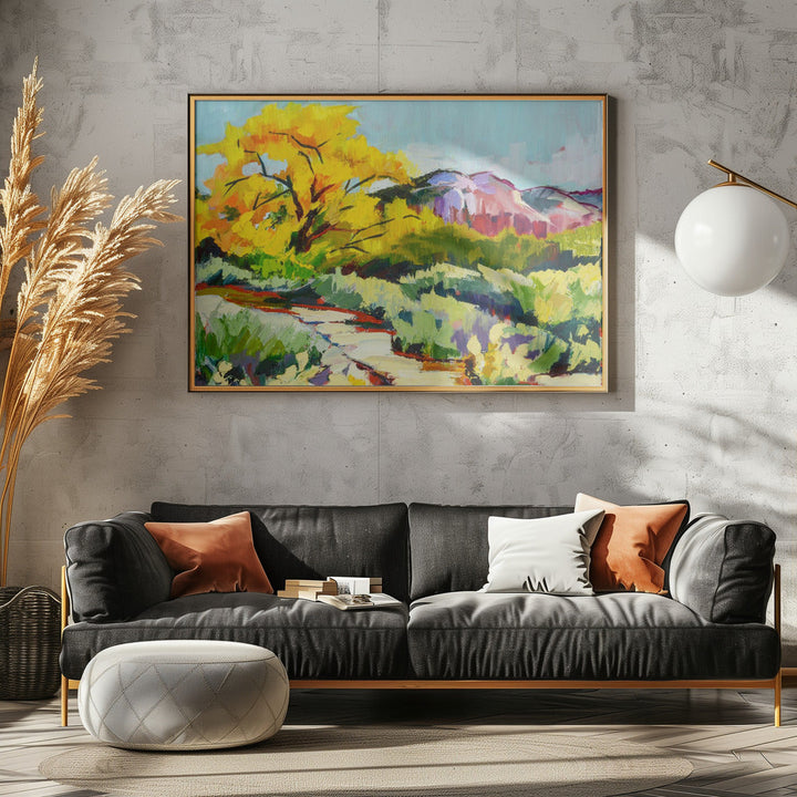 Ghost Ranch Trail - Stretched Canvas, Poster or Fine Art Print I Heart Wall Art