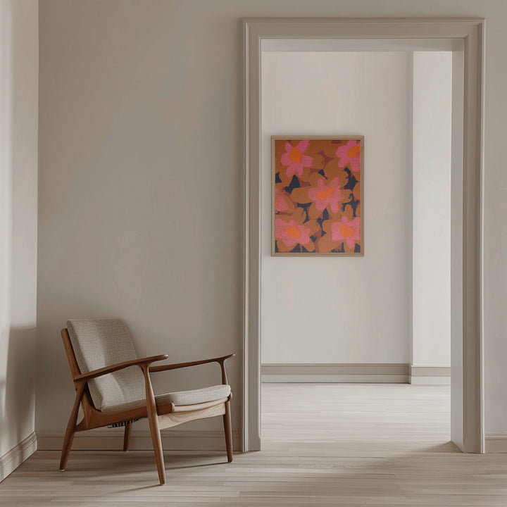 Giant Flowers - Stretched Canvas, Poster or Fine Art Print I Heart Wall Art