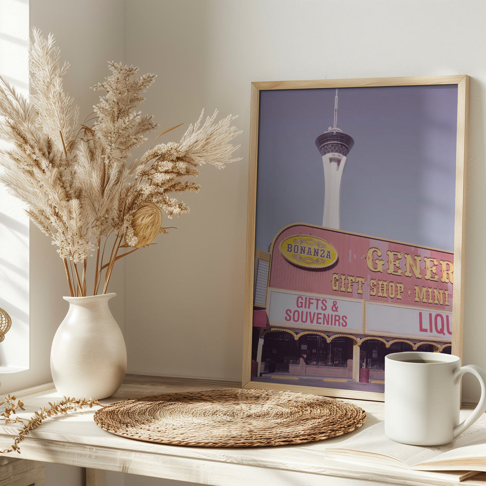 Gift Shop Las Vegas - Stretched Canvas, Poster or Fine Art Print I Heart Wall Art