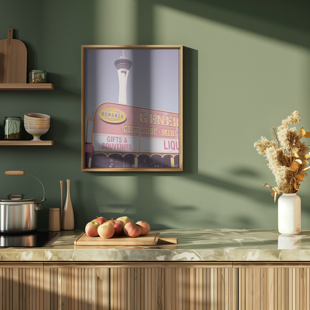 Gift Shop Las Vegas - Stretched Canvas, Poster or Fine Art Print I Heart Wall Art