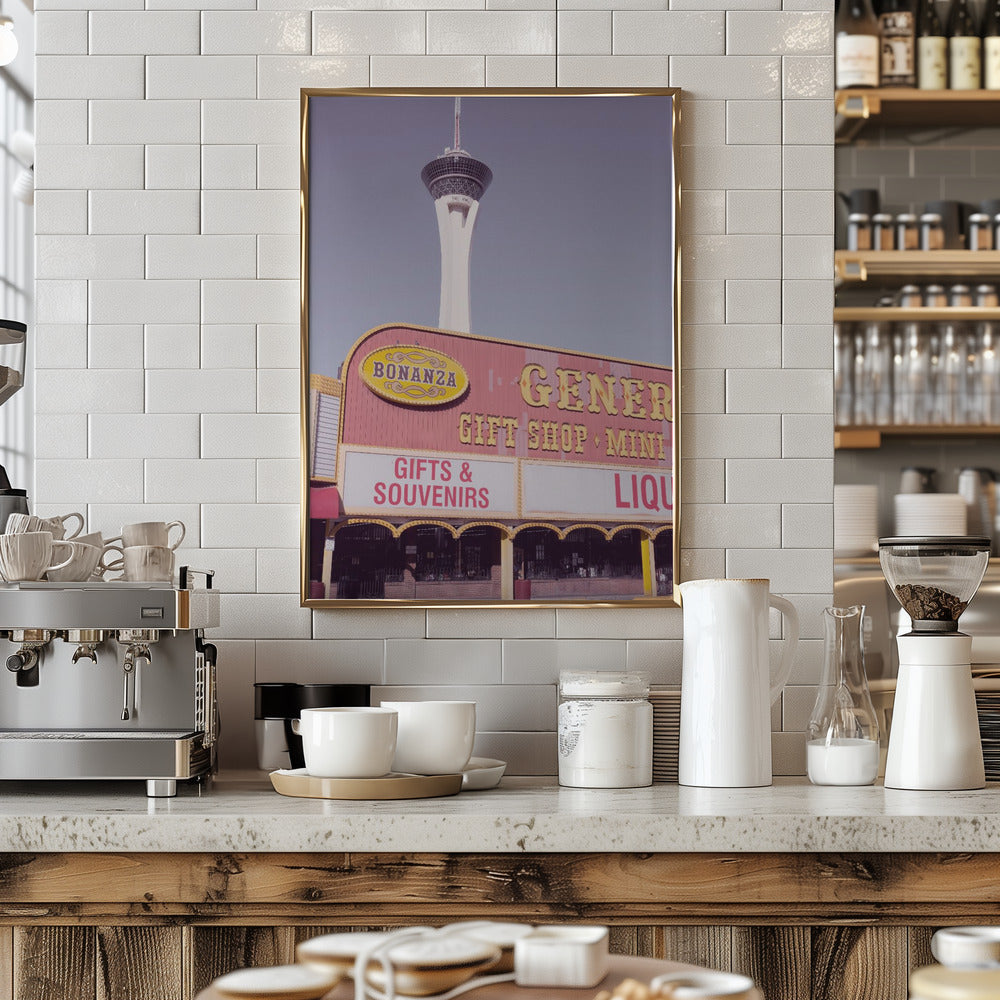 Gift Shop Las Vegas - Stretched Canvas, Poster or Fine Art Print I Heart Wall Art