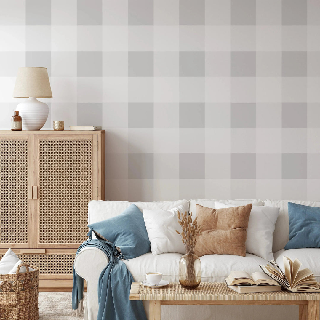 Gingham Wallpaper In &