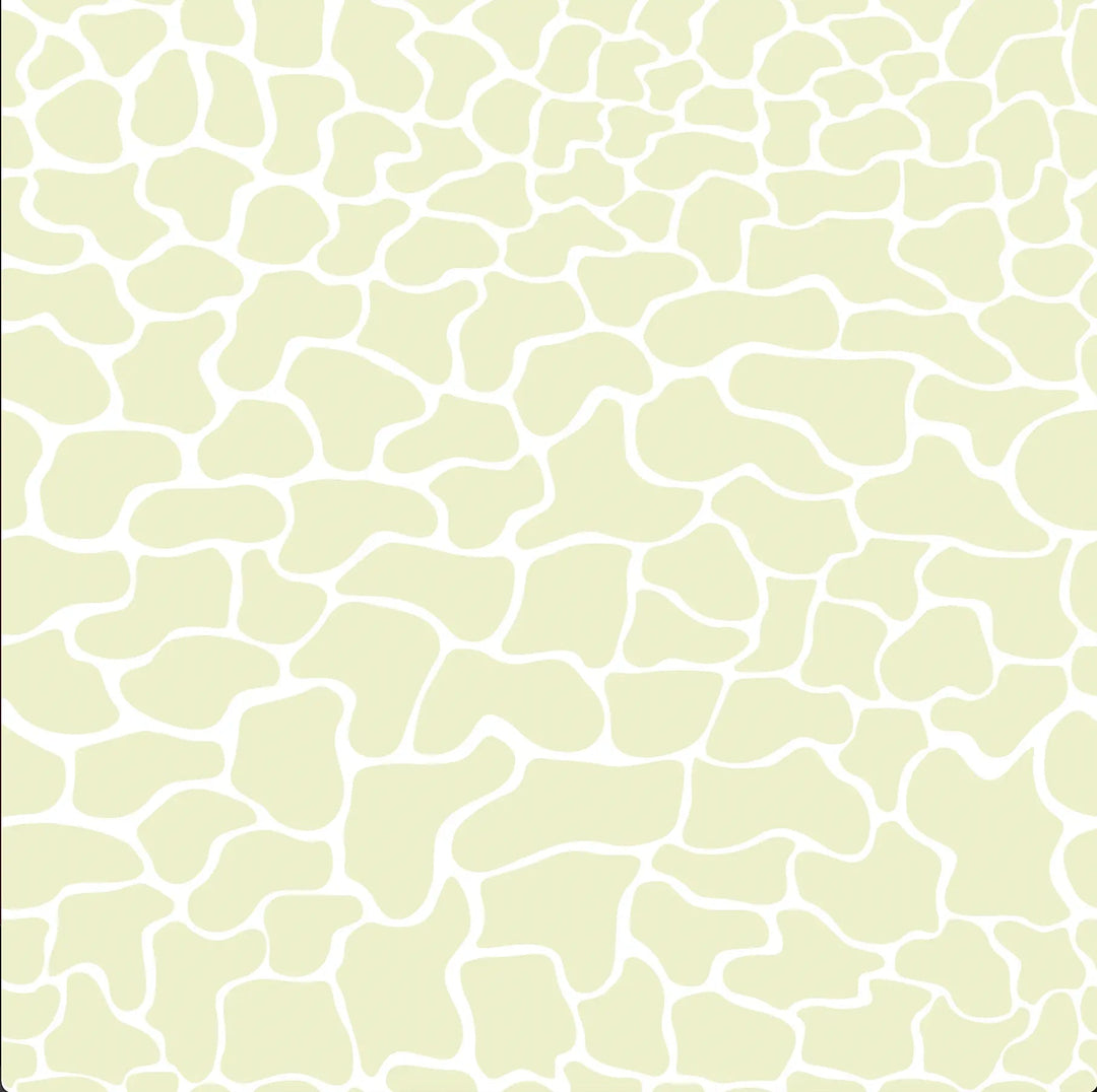 Giraffe Spot In Yellow - Peel and Stick Removable Wallpaper I Heart Wall Art Australia 