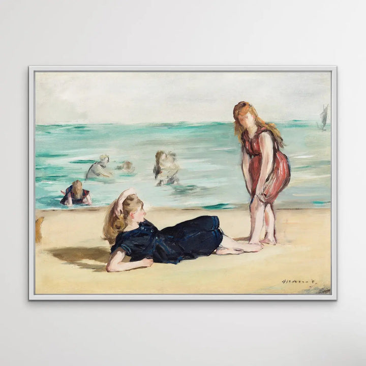 Girls on the Beach 1868 by Edouard Manet - I Heart Wall Art
