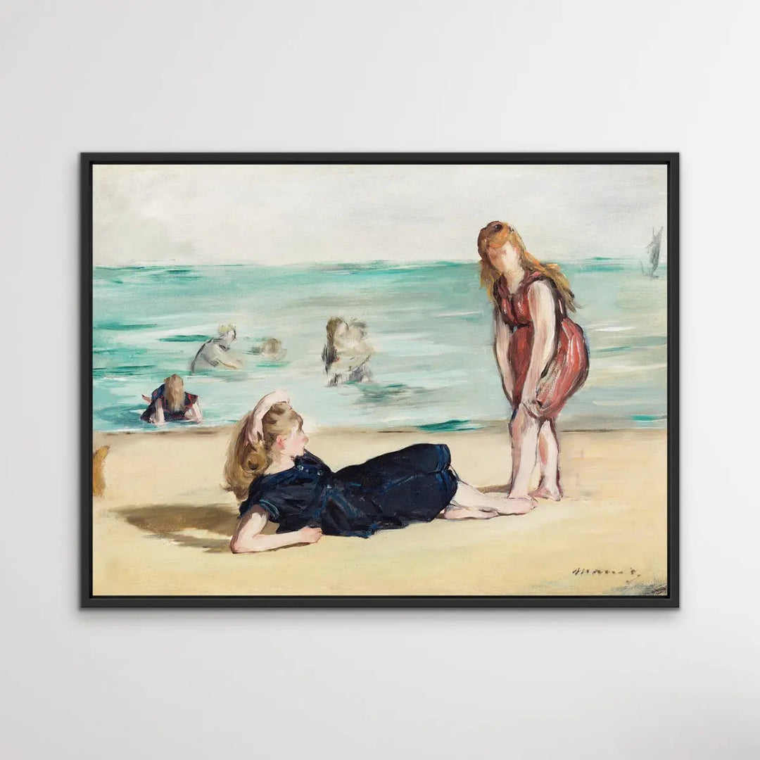 Girls on the Beach 1868 by Edouard Manet - I Heart Wall Art