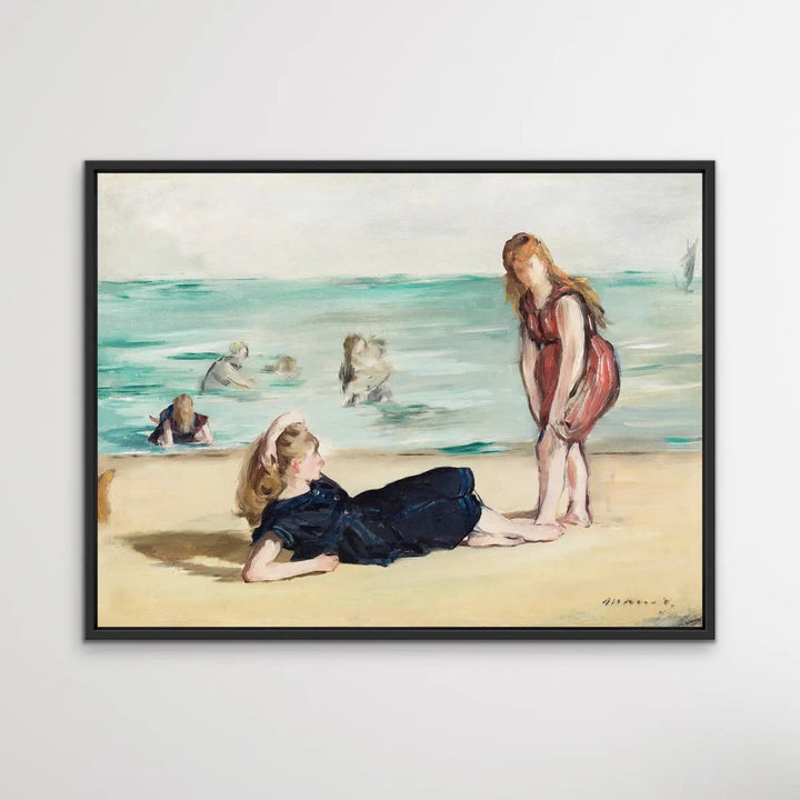 Girls on the Beach 1868 by Edouard Manet - I Heart Wall Art