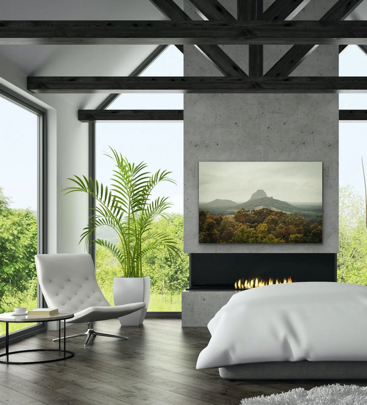 Glasshouse Mountains  - Sunshine Coast Photographic Print I Heart Wall Art Australia