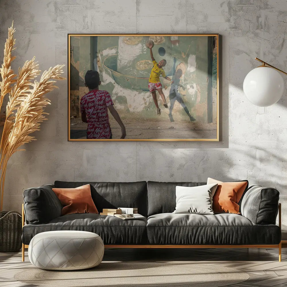 Goal - Stretched Canvas, Poster or Fine Art Print I Heart Wall Art