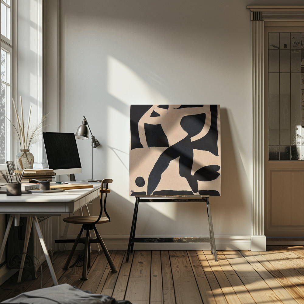 Goddance - Square Stretched Canvas, Poster or Fine Art Print I Heart Wall Art