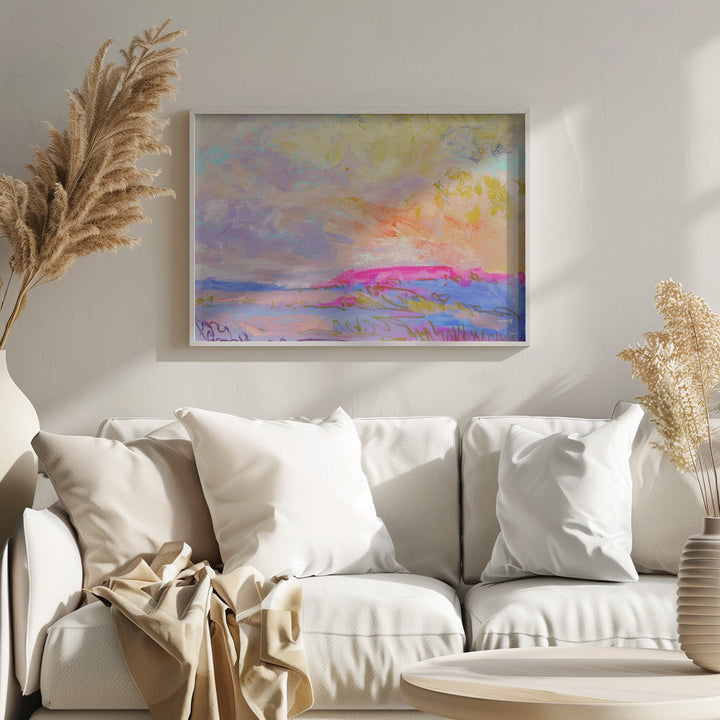 Df304 Goddessrising - Stretched Canvas, Poster or Fine Art Print I Heart Wall Art