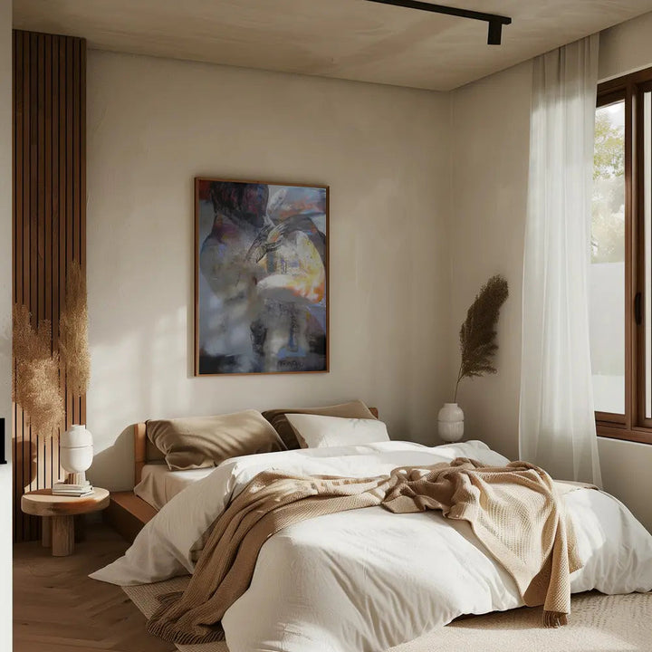 Gold Fish - Stretched Canvas, Poster or Fine Art Print I Heart Wall Art