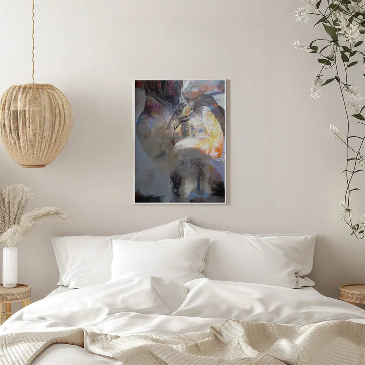 Gold Fish - Stretched Canvas, Poster or Fine Art Print I Heart Wall Art