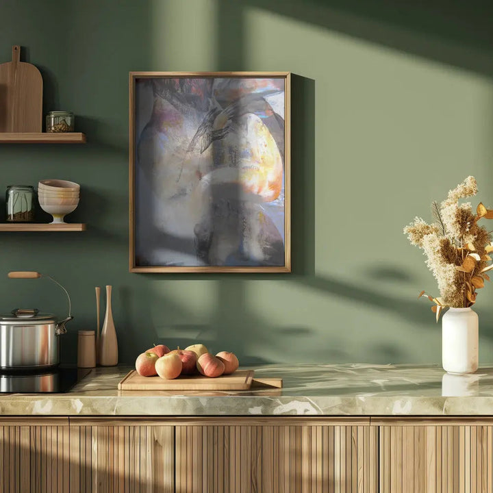 Gold Fish - Stretched Canvas, Poster or Fine Art Print I Heart Wall Art