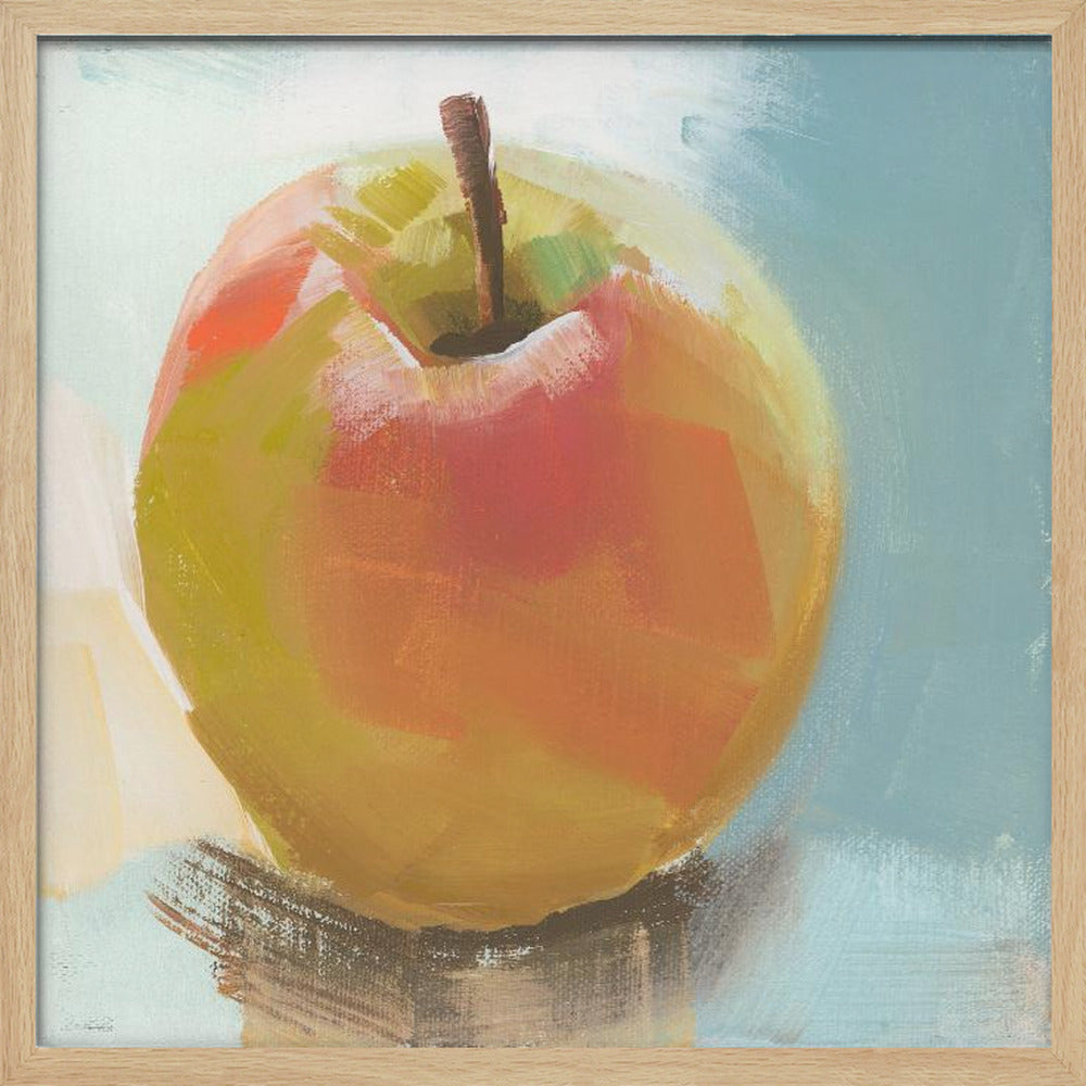 Golden Delicious - Square Stretched Canvas, Poster or Fine Art Print I Heart Wall Art