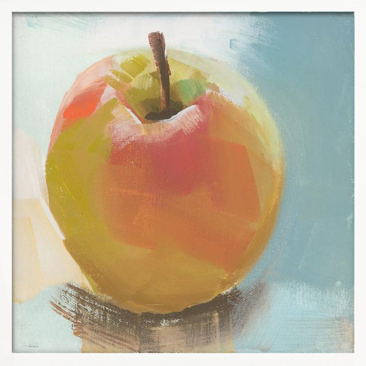 Golden Delicious - Square Stretched Canvas, Poster or Fine Art Print I Heart Wall Art