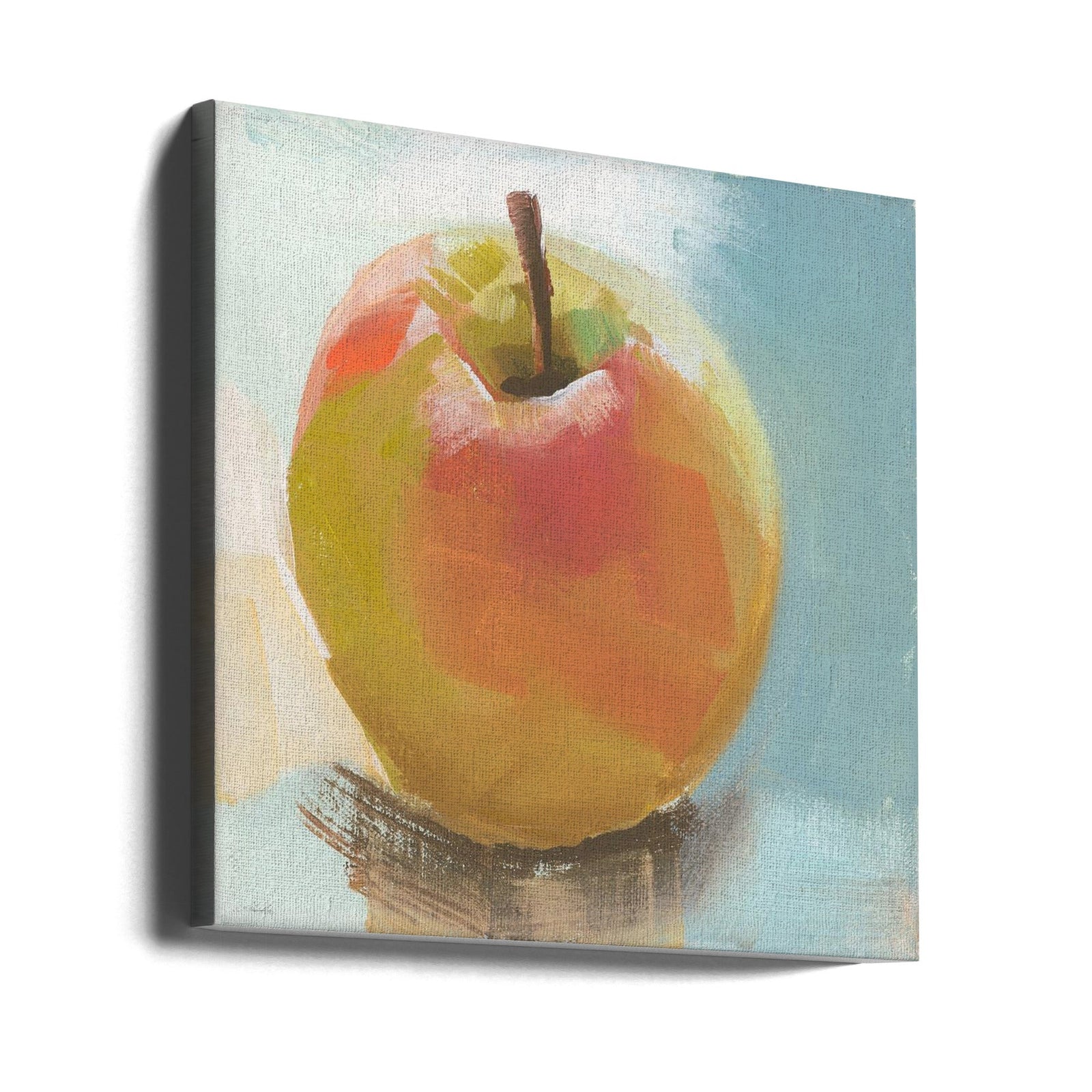 Golden Delicious - Square Stretched Canvas, Poster or Fine Art Print I Heart Wall Art