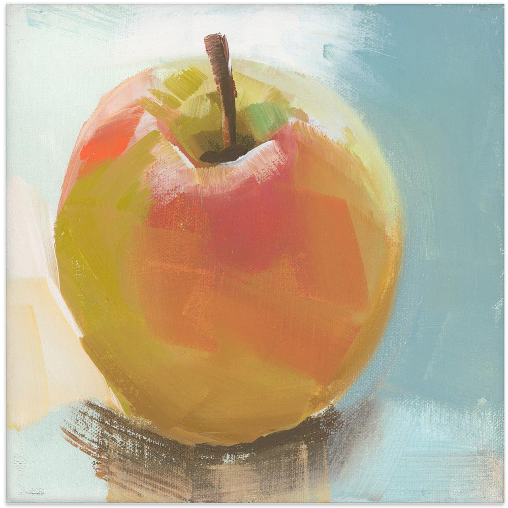 Golden Delicious - Square Stretched Canvas, Poster or Fine Art Print I Heart Wall Art