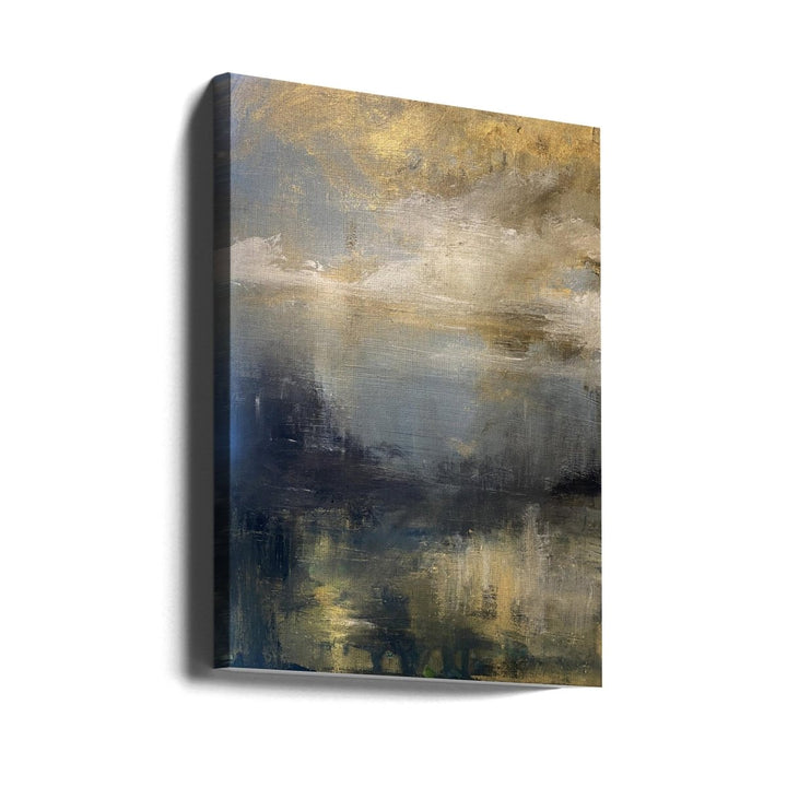 Golden Morning Landscape - Stretched Canvas, Poster or Fine Art Print - I Heart Wall Art - Poster Print, Canvas Print or Framed Art Print