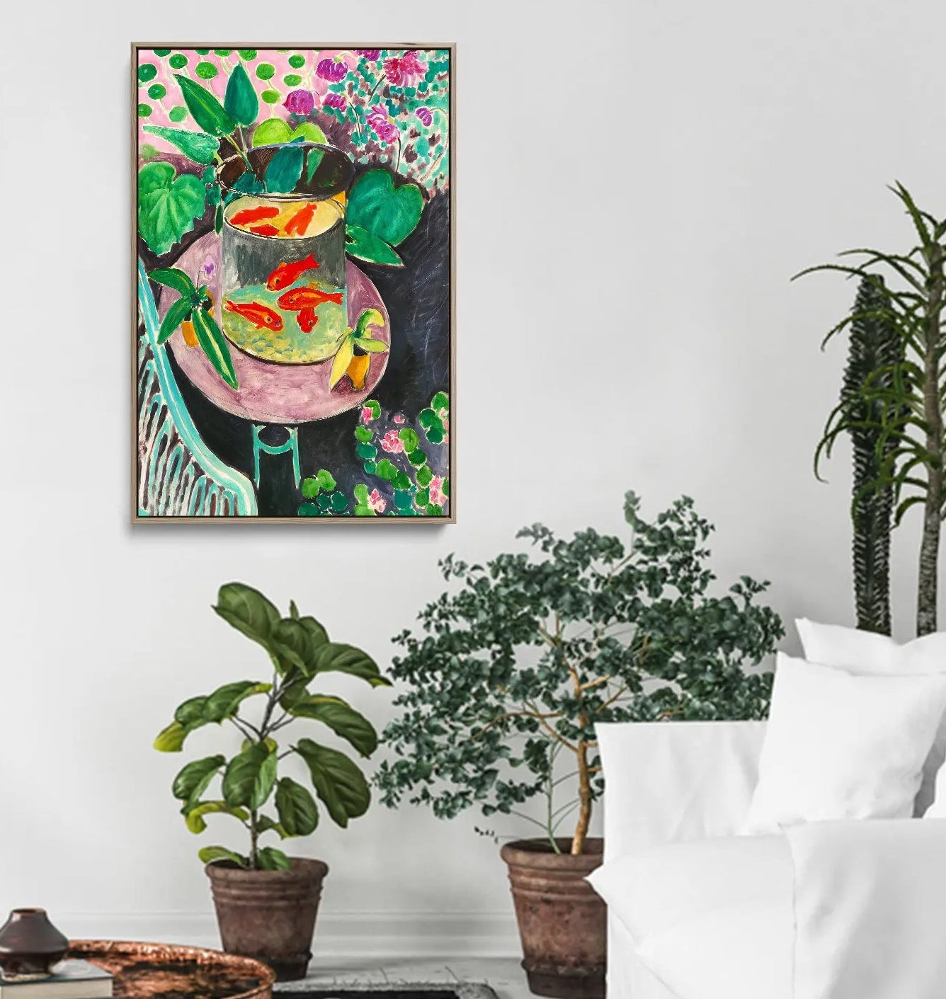 Goldfish by Henri Matisse - Stretched Canvas Print or Framed Fine Art Print - Artwork I Heart Wall Art Australia 