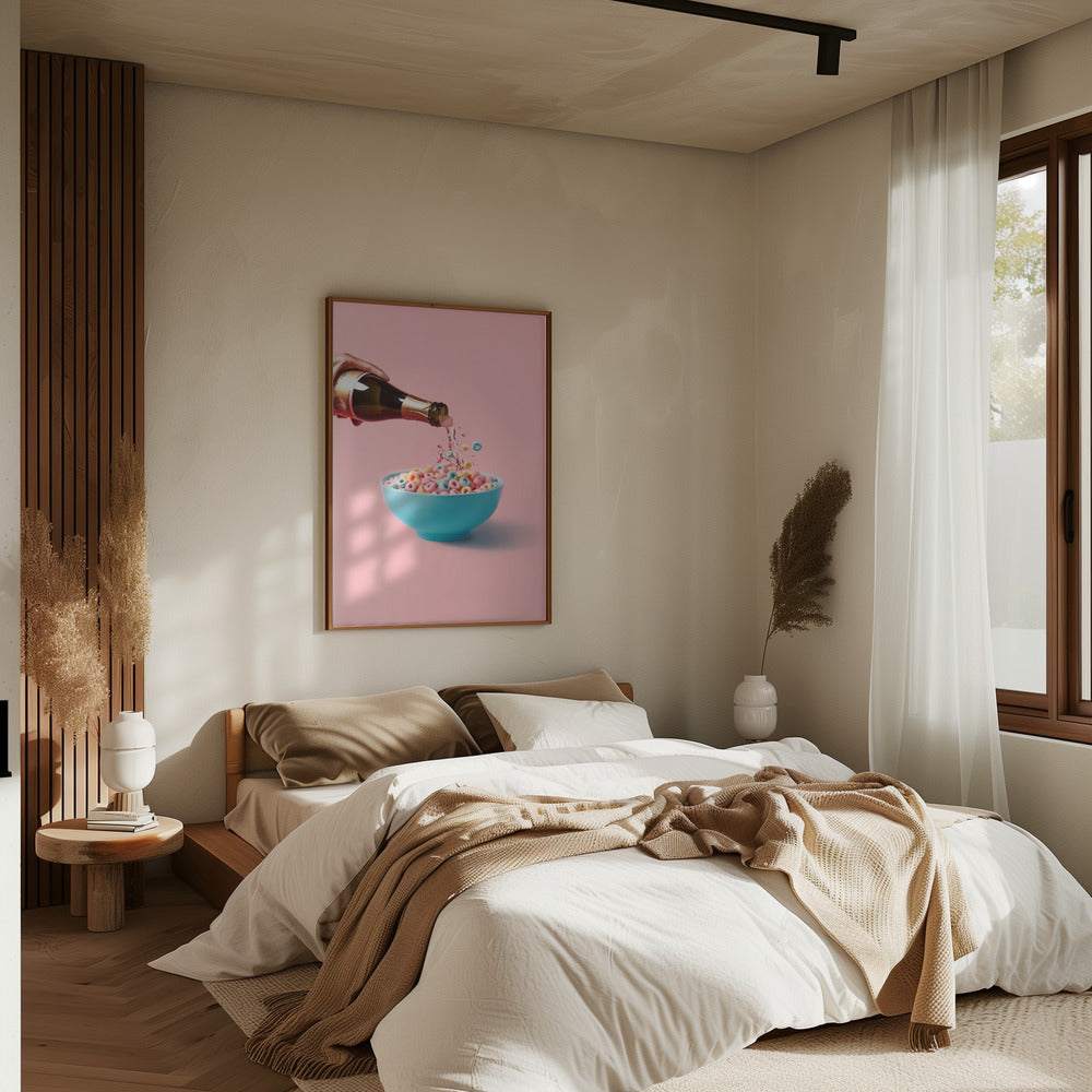 Good Morning - Stretched Canvas, Poster or Fine Art Print I Heart Wall Art