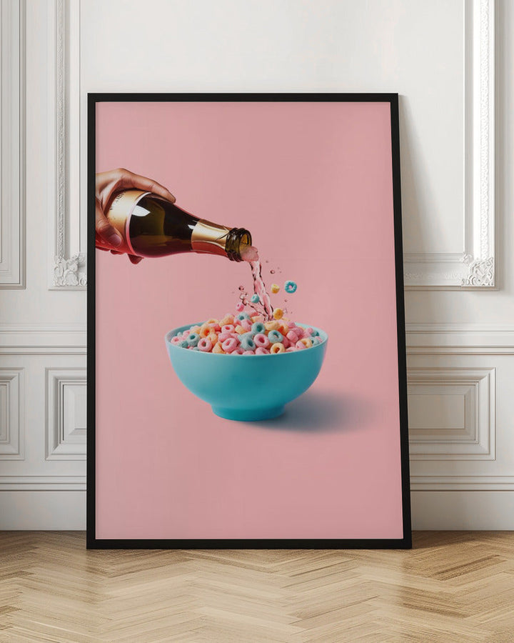 Good Morning - Stretched Canvas, Poster or Fine Art Print I Heart Wall Art