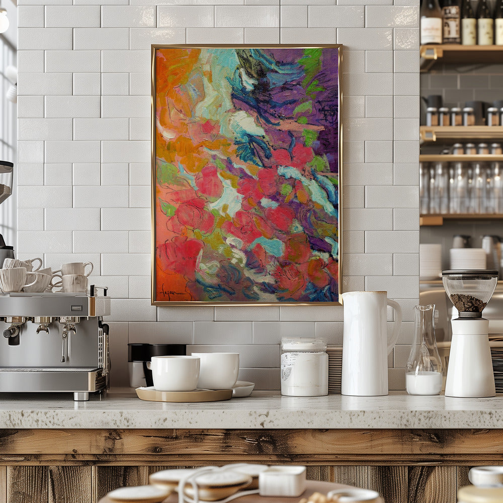 Graceful Descent - Stretched Canvas, Poster or Fine Art Print I Heart Wall Art