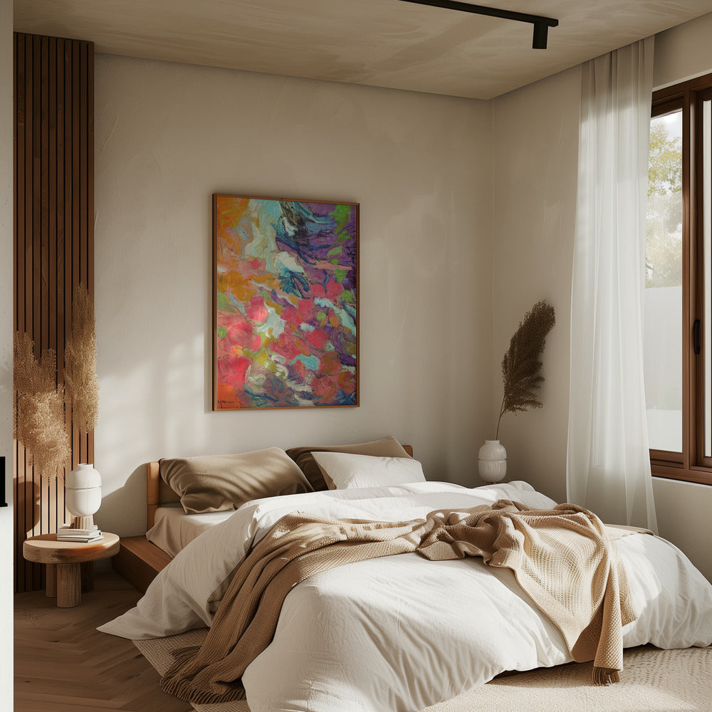 Graceful Descent - Stretched Canvas, Poster or Fine Art Print I Heart Wall Art