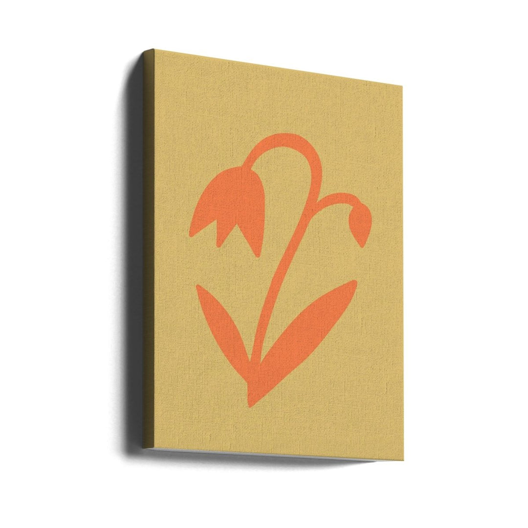 Graphic Floral II - Stretched Canvas, Poster or Fine Art Print - I Heart Wall Art - Poster Print, Canvas Print or Framed Art Print
