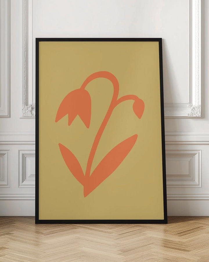 Graphic Floral II - Stretched Canvas, Poster or Fine Art Print - I Heart Wall Art - Poster Print, Canvas Print or Framed Art Print