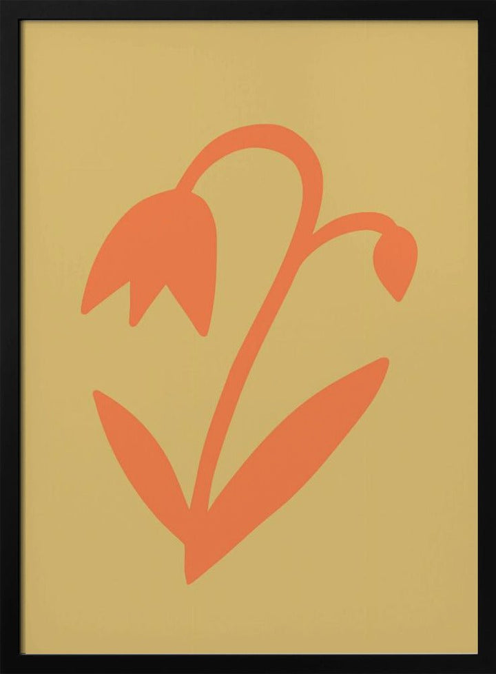 Graphic Floral II - Stretched Canvas, Poster or Fine Art Print - I Heart Wall Art - Poster Print, Canvas Print or Framed Art Print